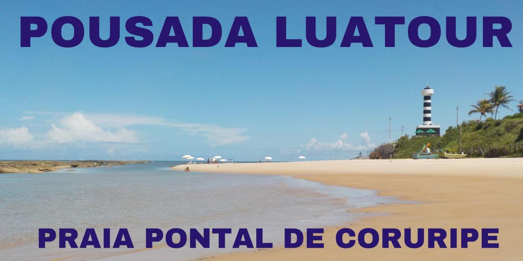 Pousada Luatour Praia Pontal Do Coruripe Kültér fotó